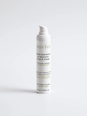 Crème Hydratante et Apaisante Corps et Visage Nuvive